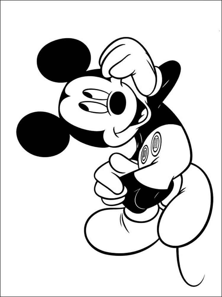 Mickey Mouse 61 coloring page