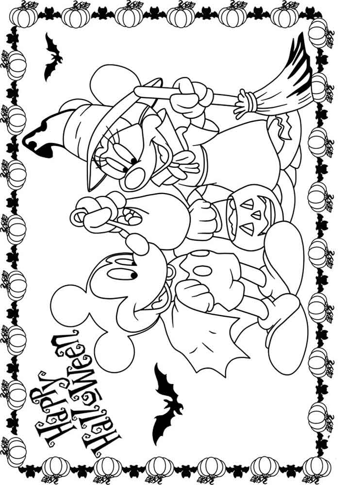 Mickey Mouse 64 coloring page