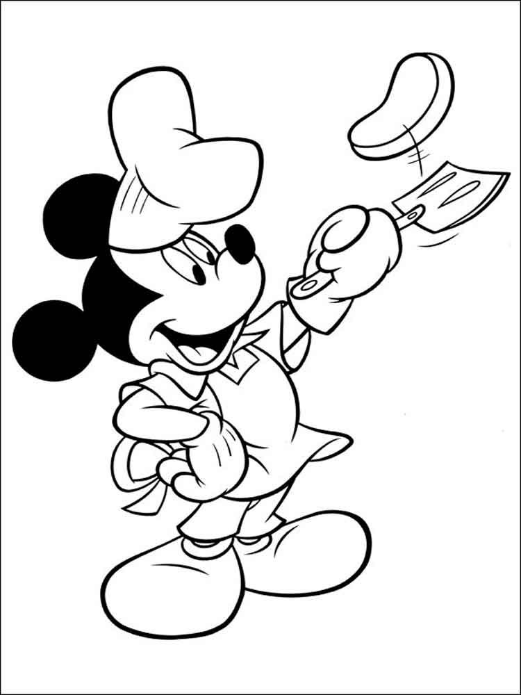 Mickey Mouse 73 coloring page