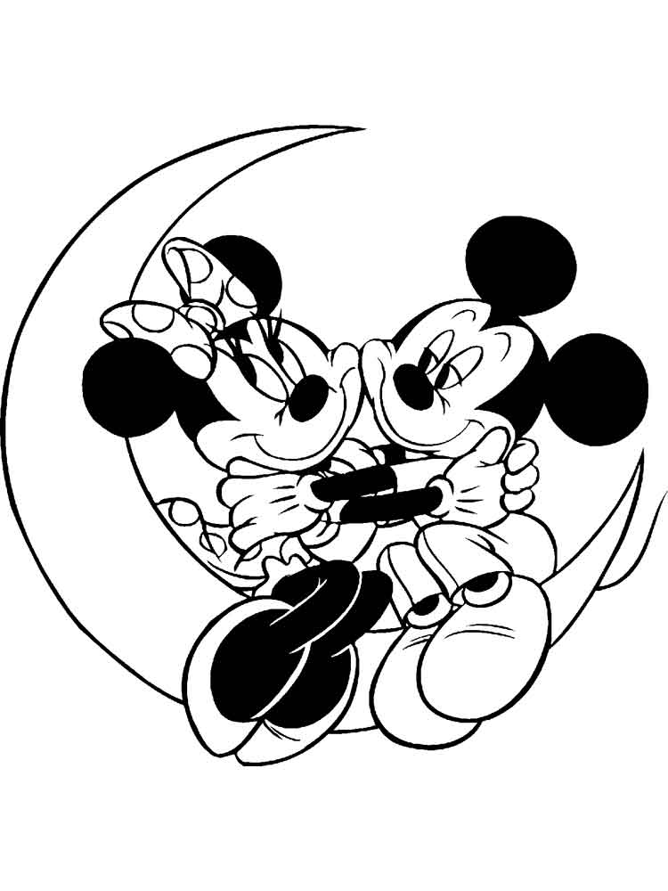 Mickey Mouse 74 coloring page