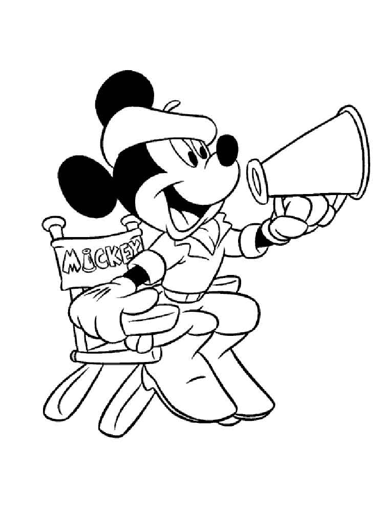 Mickey Mouse 81 coloring page