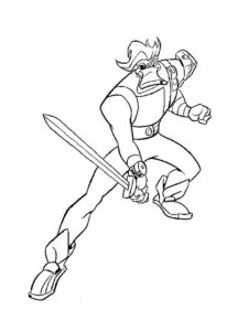 Mighty Ducks 12 coloring page