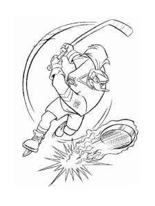 Mighty Ducks 2 coloring page