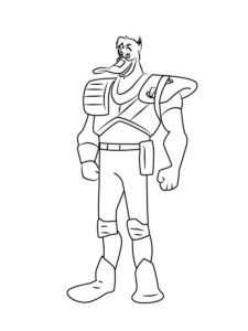 Mighty Ducks 3 coloring page