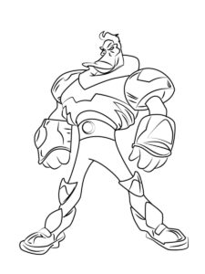 Mighty Ducks 9 coloring page