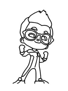 Mighty Express 12 coloring page