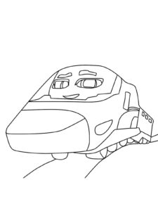 Mighty Express 14 coloring page