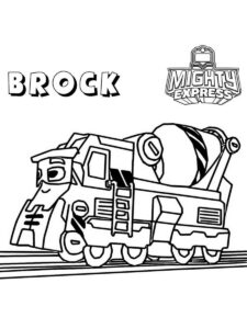 Brock coloring page