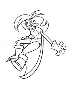 Mighty Magiswords 4 coloring page