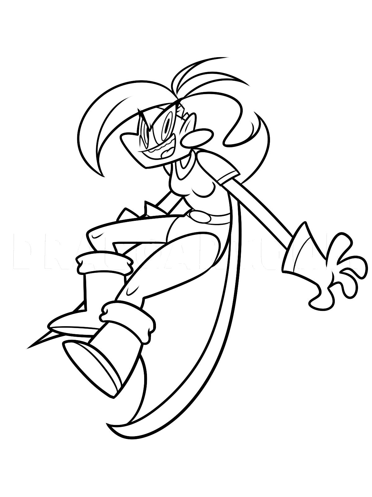 Mighty Magiswords 4 coloring page
