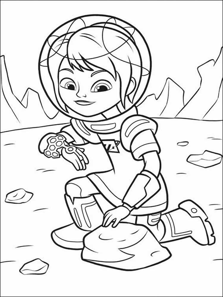 Miles from Tomorrowland 1 coloring page