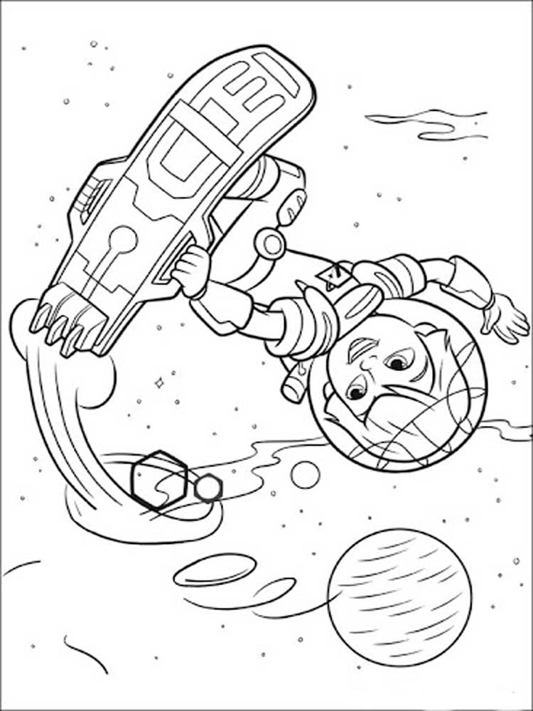 Miles from Tomorrowland 10 coloring page