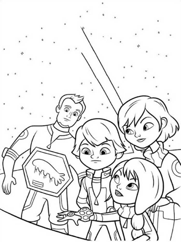 Miles from Tomorrowland 11 coloring page