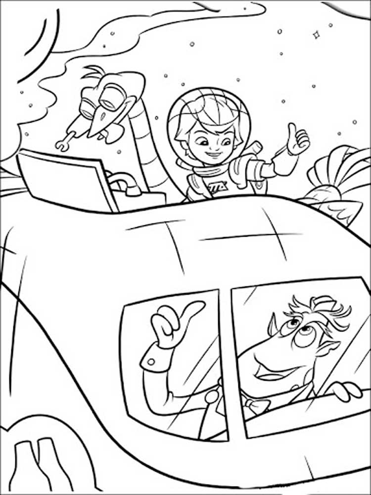 Miles from Tomorrowland 12 coloring page
