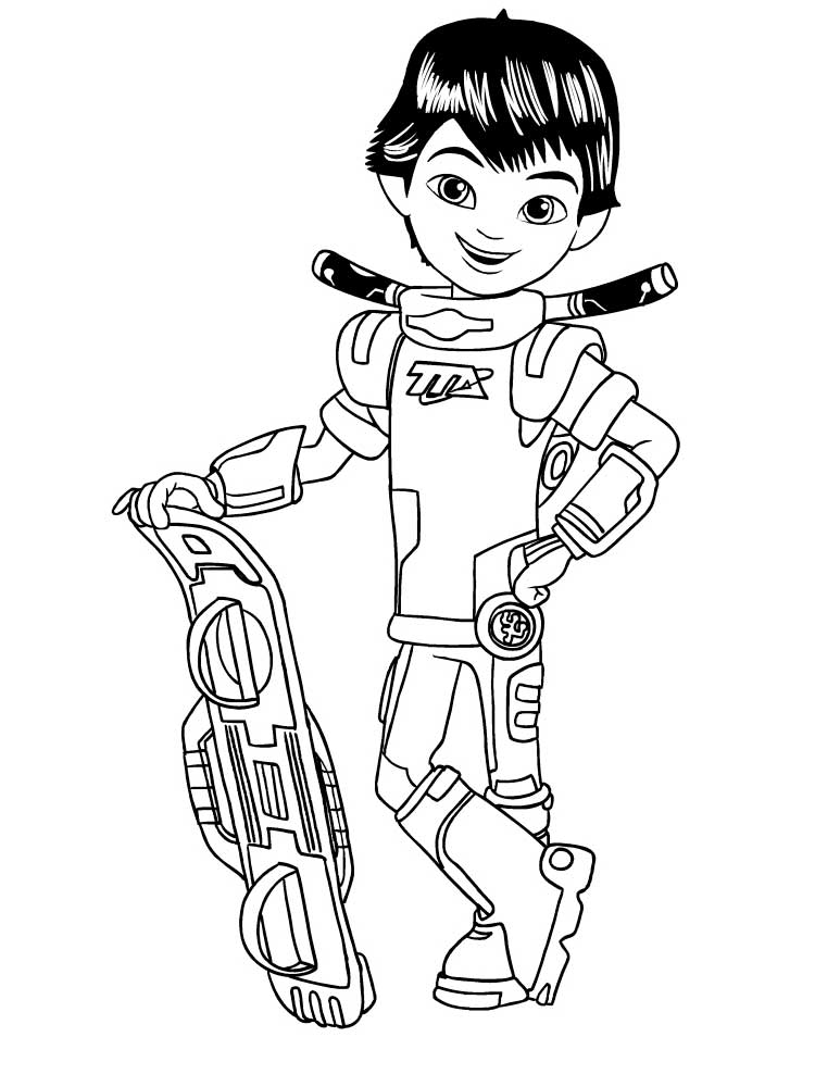 Miles from Tomorrowland 5 coloring page