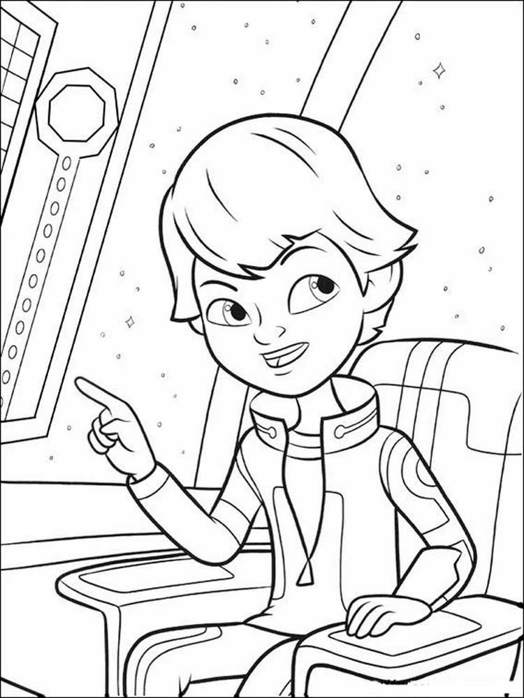 Miles from Tomorrowland 9 coloring page