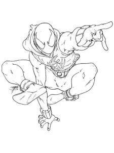 Miles Morales 1 coloring page