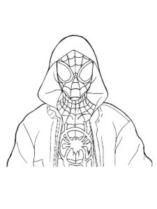 Miles Morales 10 coloring page