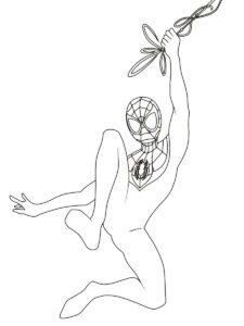 Miles Morales 13 coloring page