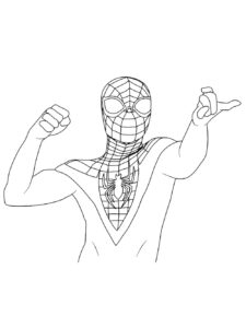 Miles Morales 15 coloring page