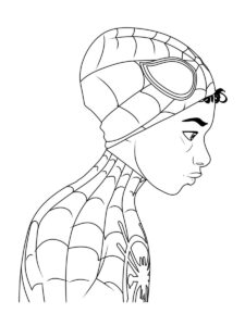 Miles Morales 22 coloring page
