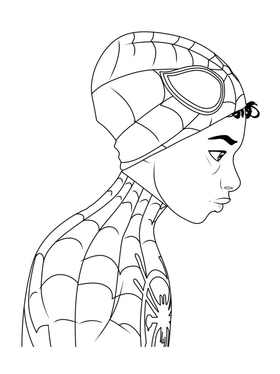 Miles Morales 22 coloring page