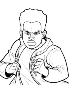 Miles Morales 7 coloring page