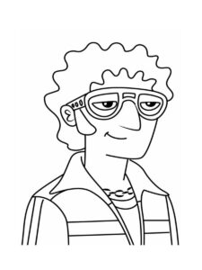 Milo Murphy’s Law 1 coloring page