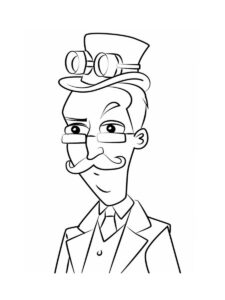 Milo Murphy’s Law 10 coloring page