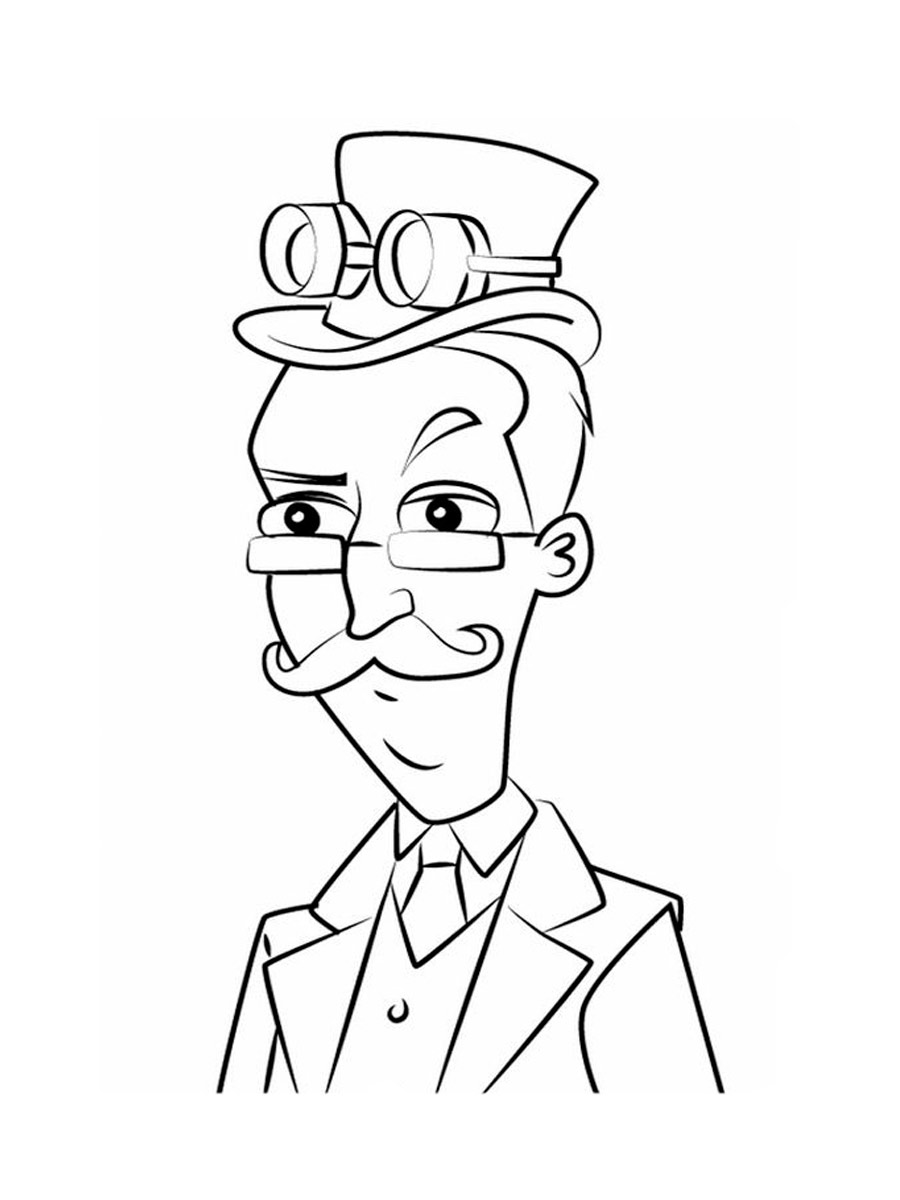Milo Murphy’s Law 10 coloring page