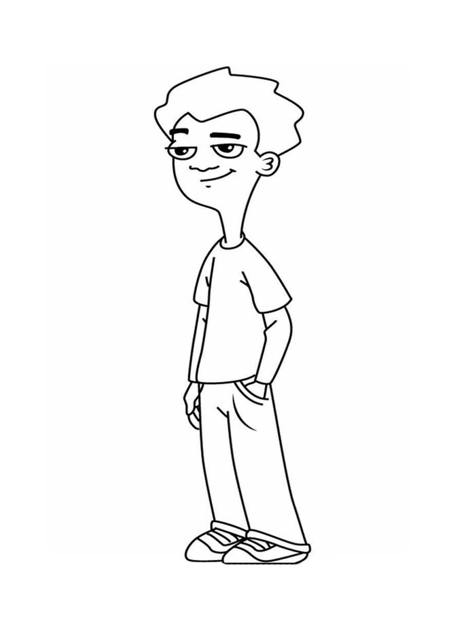 Milo Murphy’s Law 3 coloring page