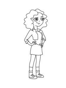 Milo Murphy’s Law 4 coloring page