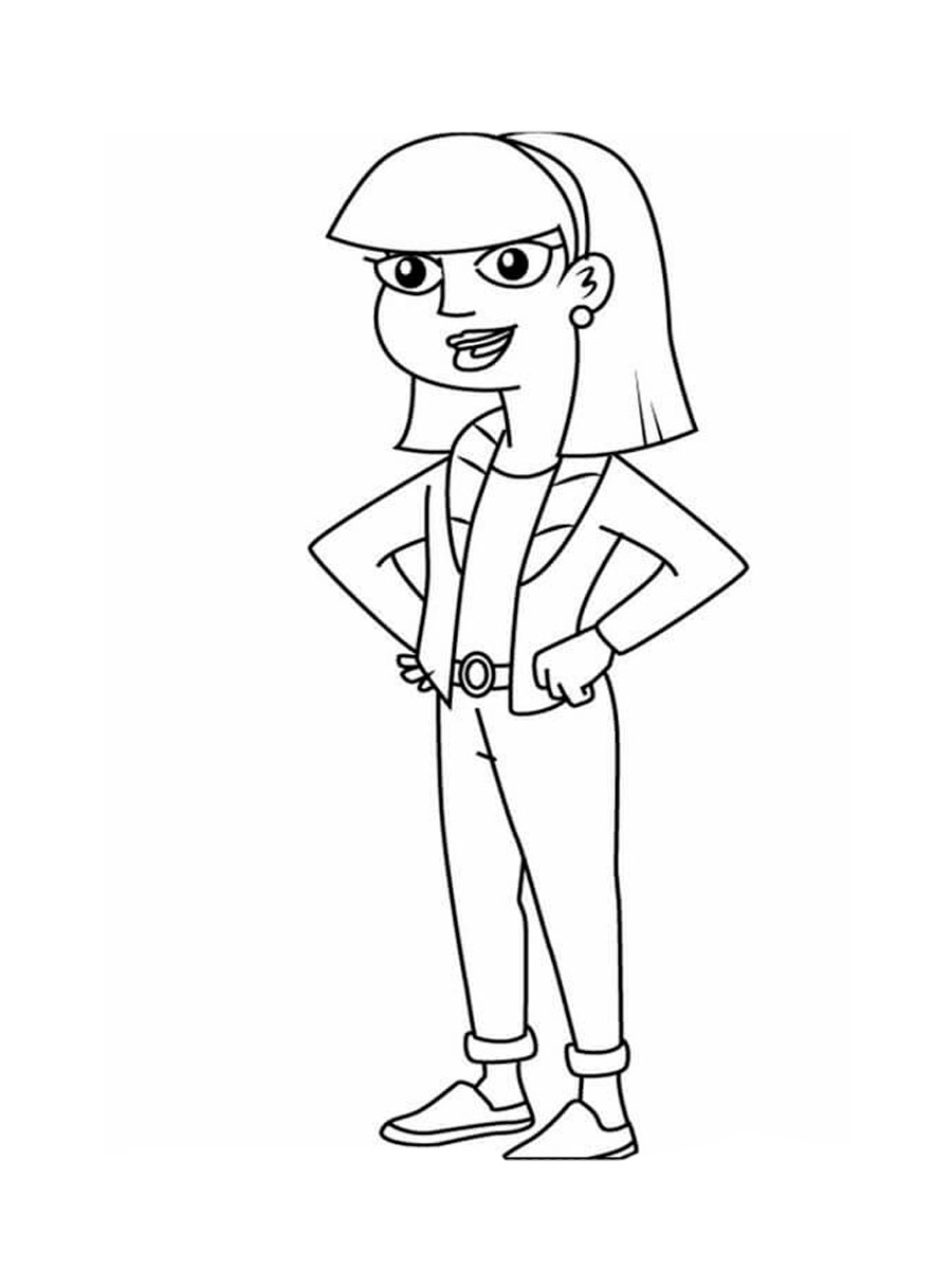 Milo Murphy’s Law 7 coloring page