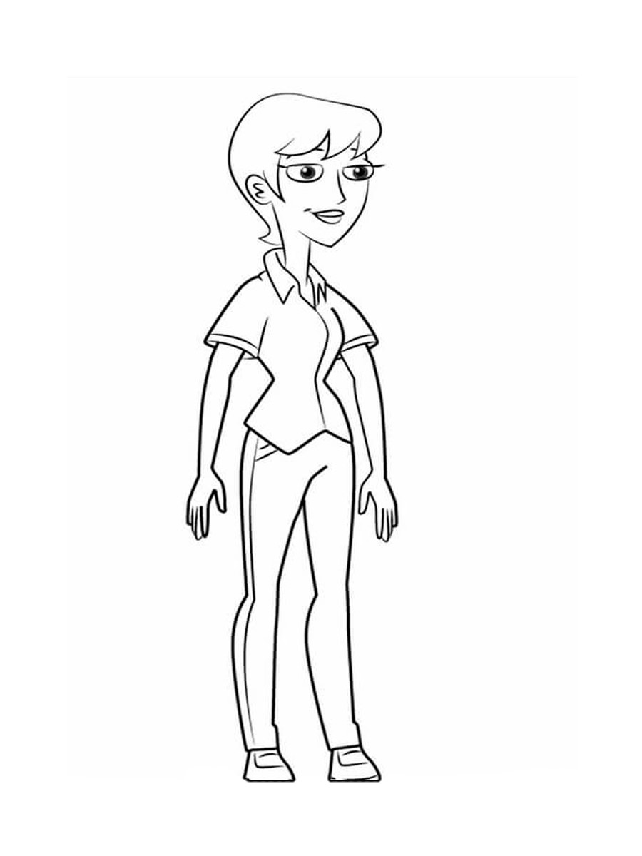 Milo Murphy’s Law 9 coloring page