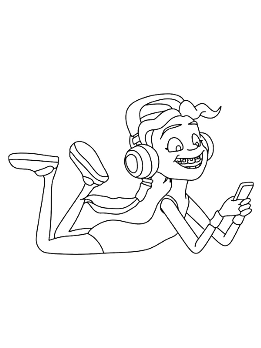 Mini Beat Power Rockers 1 coloring page