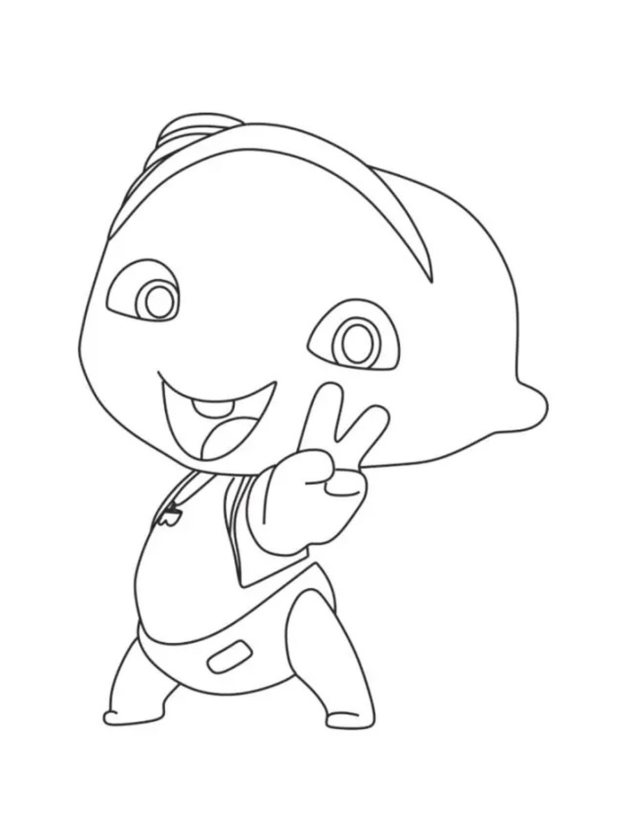 Mini Beat Power Rockers 13 coloring page