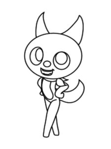 Miniforce 1 coloring page