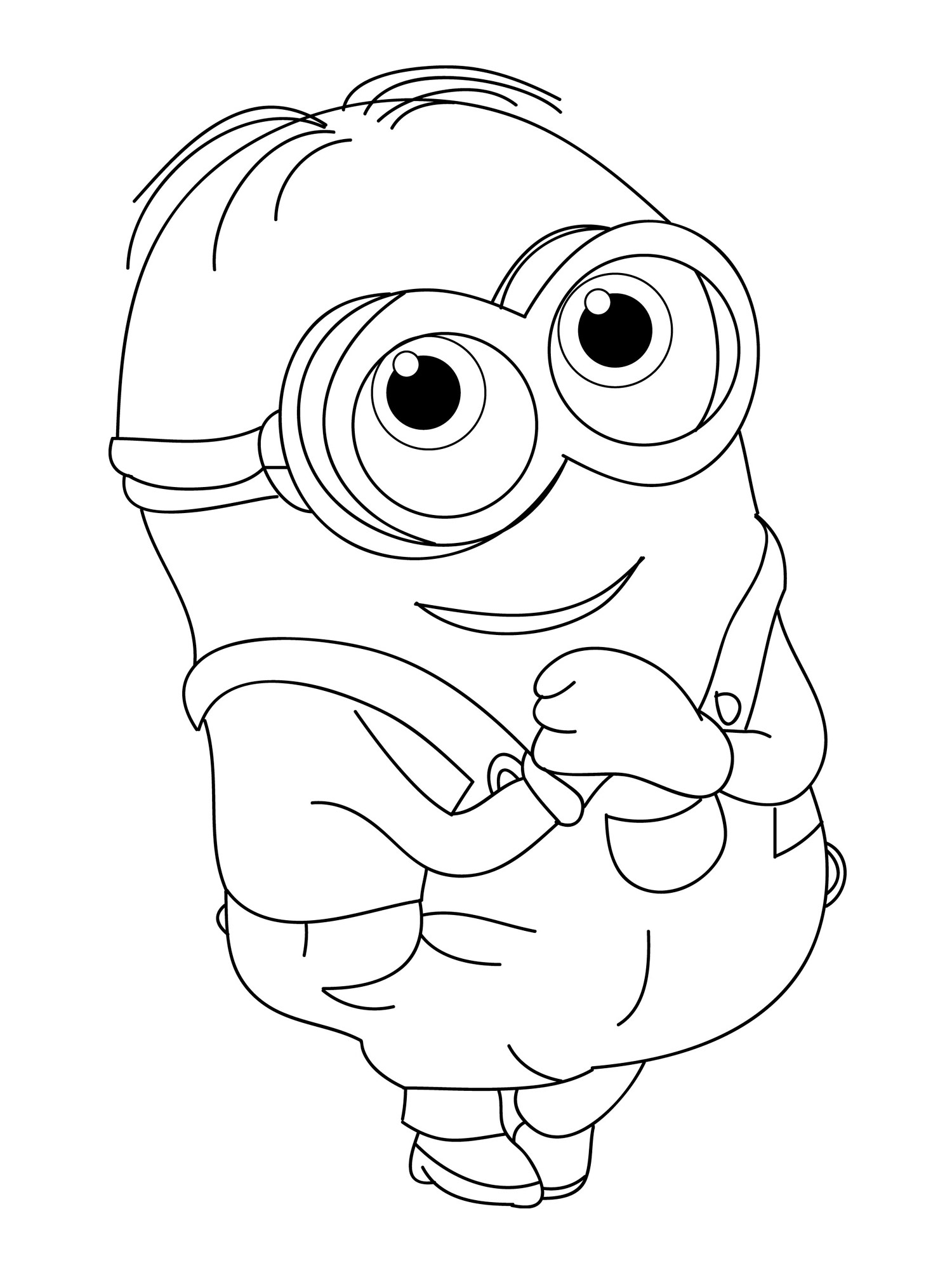 Minions 13 coloring page