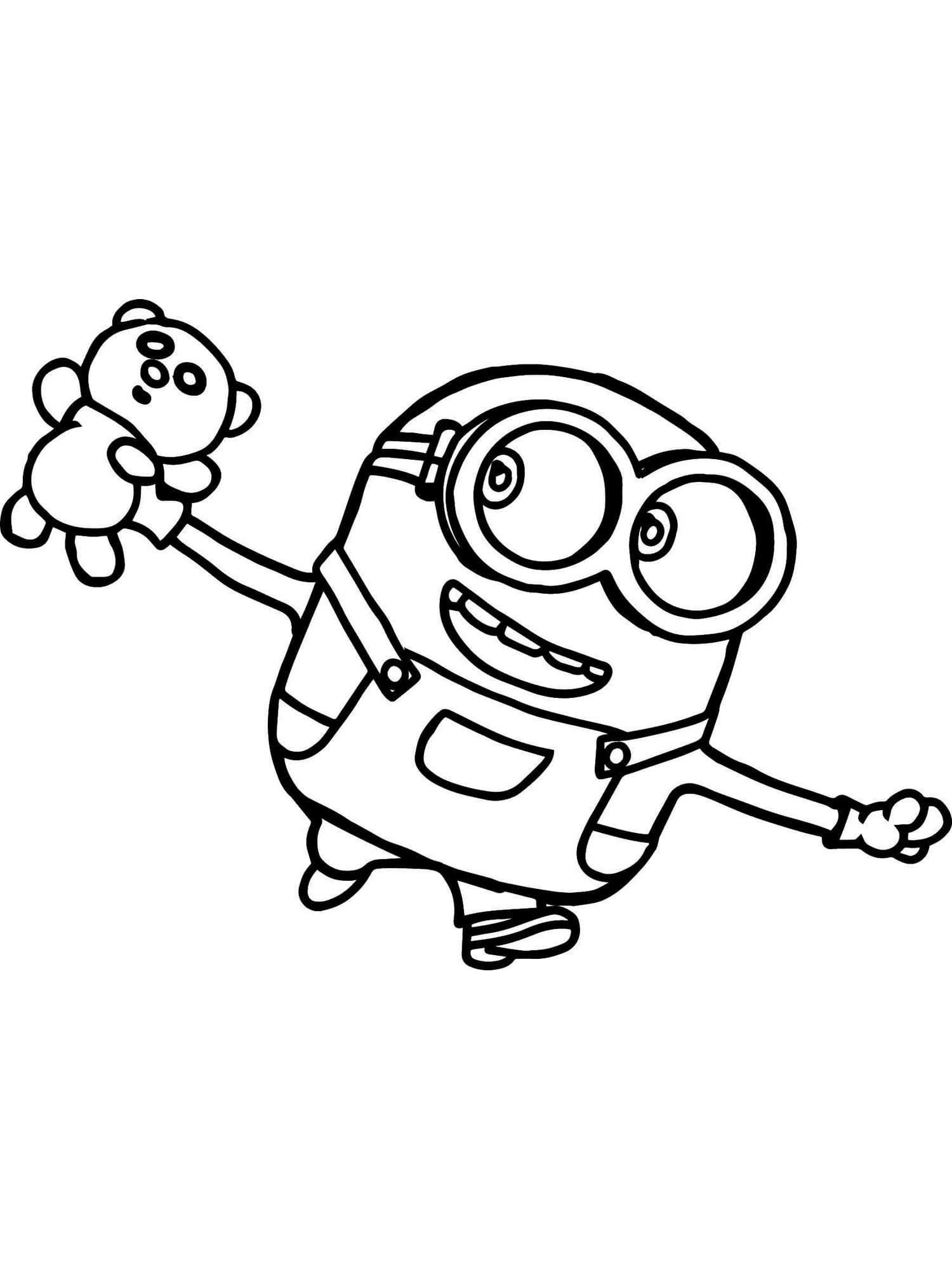 Minions 17 coloring page