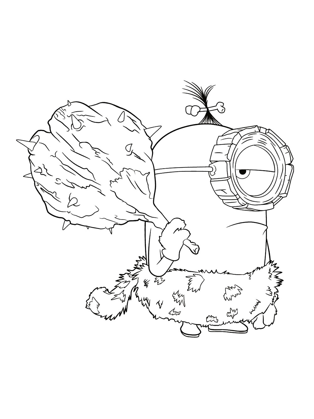 Minions 19 coloring page