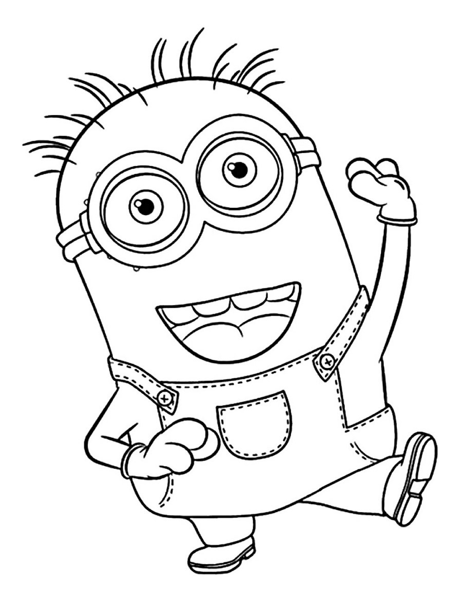 Minions 22 coloring page