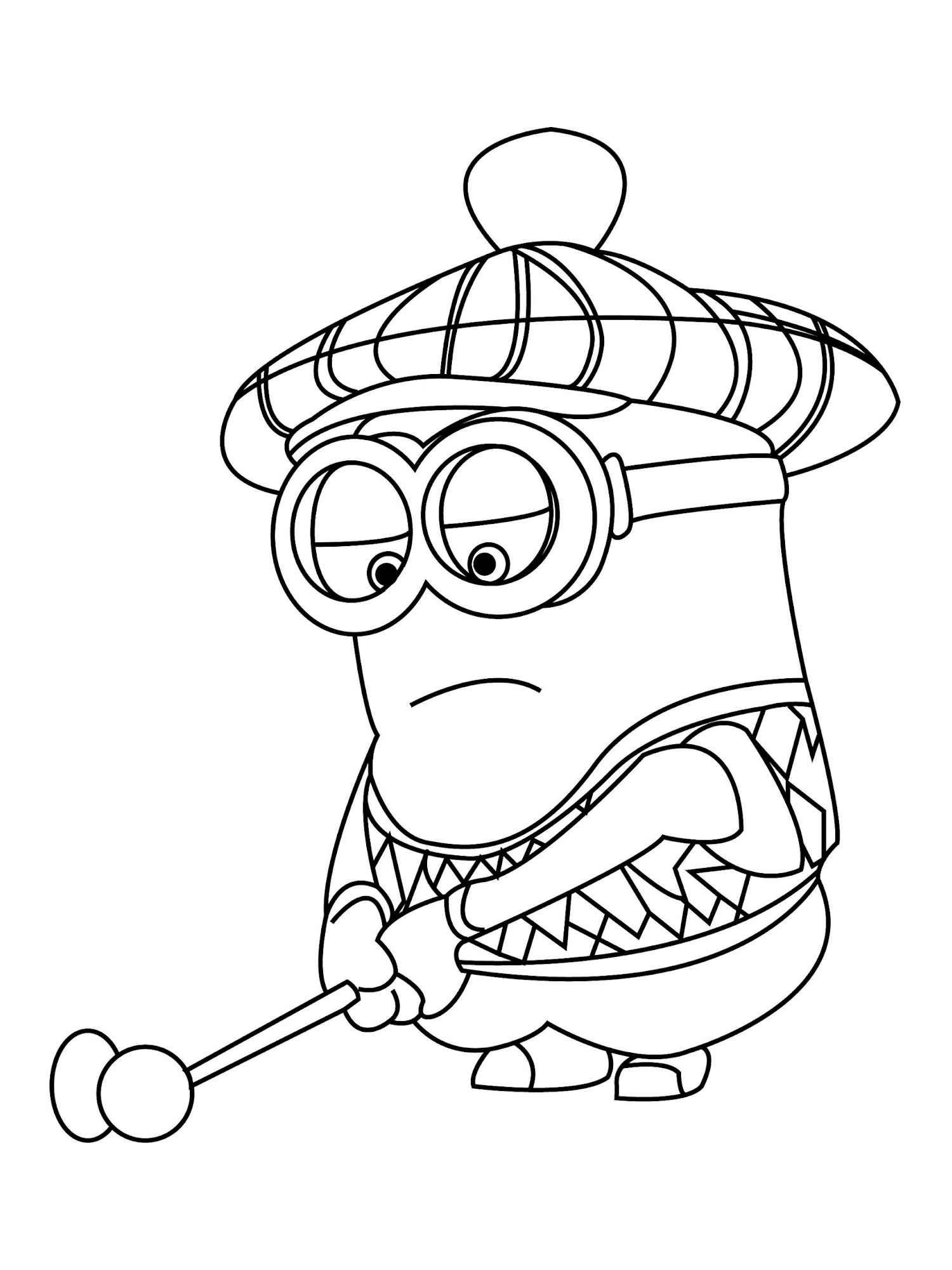 Minions 26 coloring page