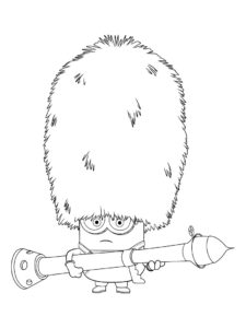 Minions 3 coloring page