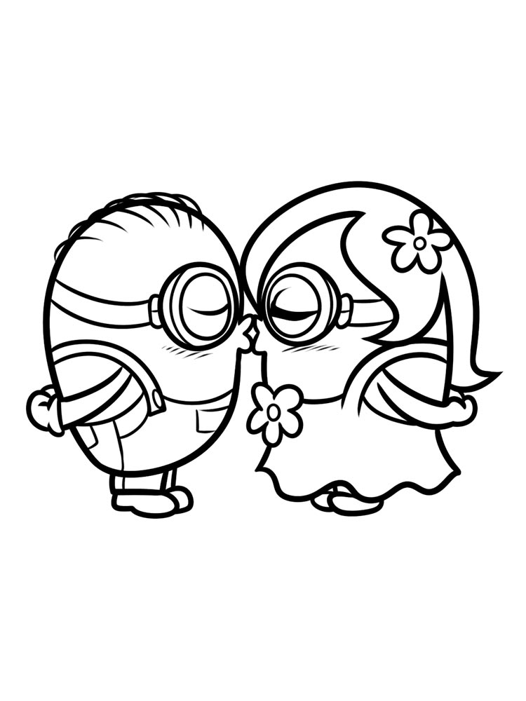 Minions 44 coloring page