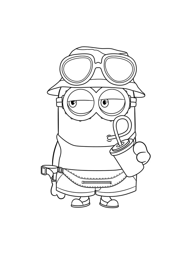 Minions 49 coloring page