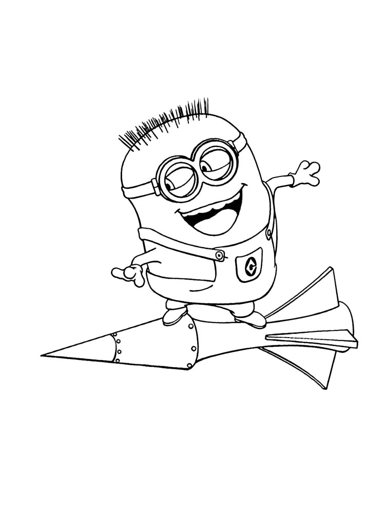 Minions 51 coloring page