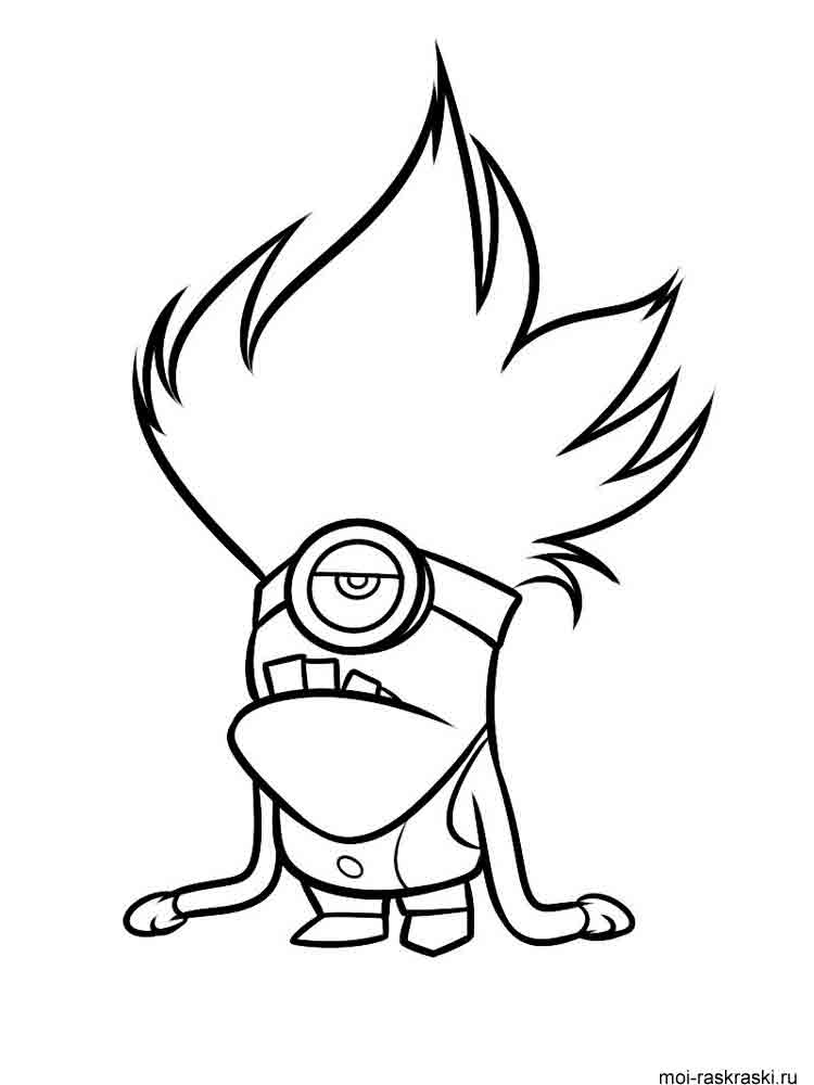 Minions 56 coloring page