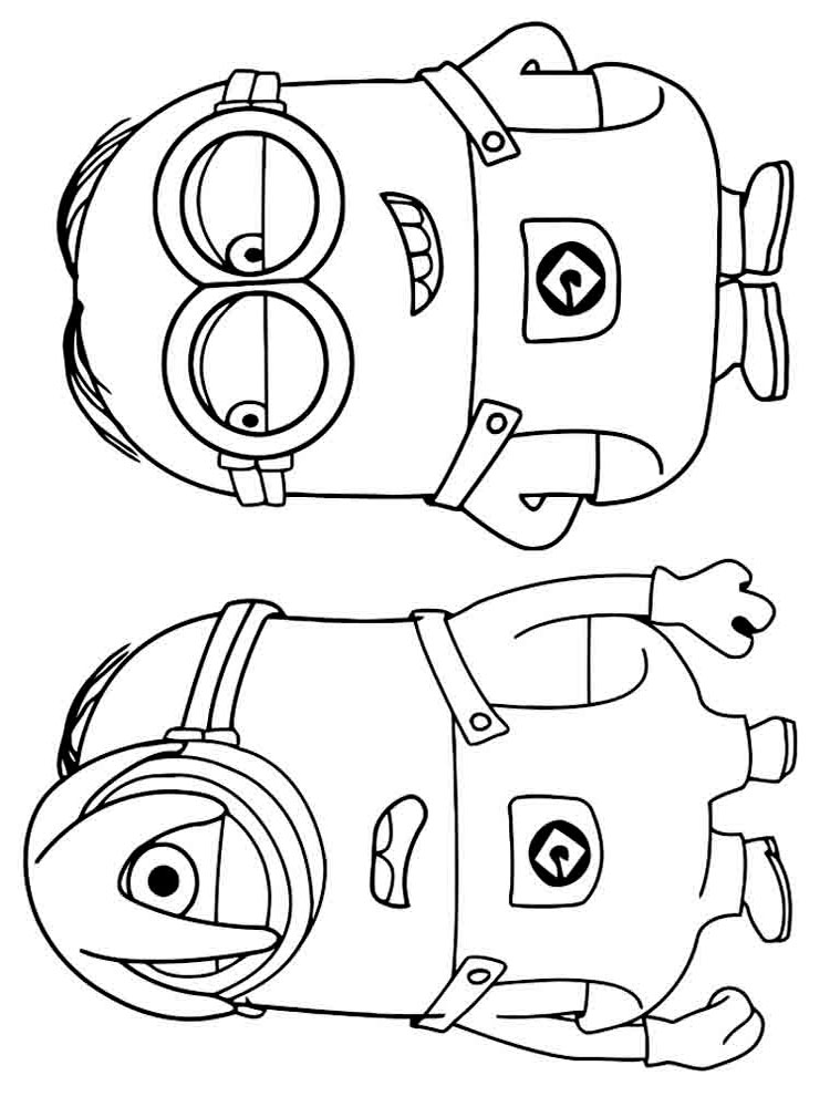 Minions 59 coloring page