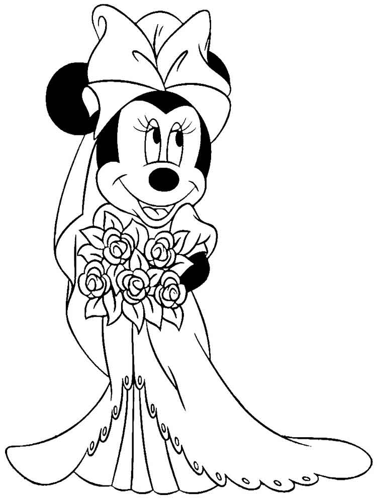 Minnie Mouse 12 coloring page