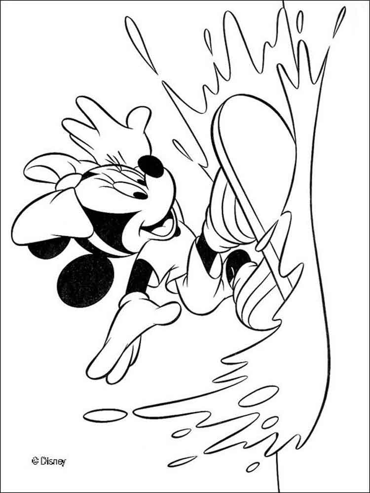 Minnie Mouse 20 coloring page